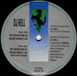 Hell My Definition Of House Music R & S Records 2006 - 12"