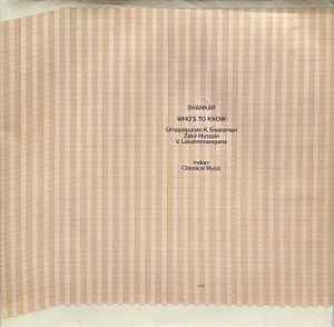 Shankar Who's To Know ECM Records 1981 - LP Gatefold