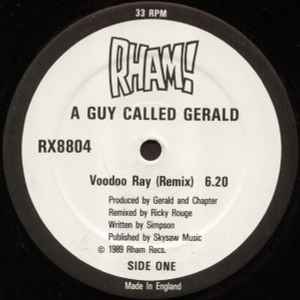 A Guy Called Gerald Voodoo Ray (Remix) Rham! 1989 - 12"