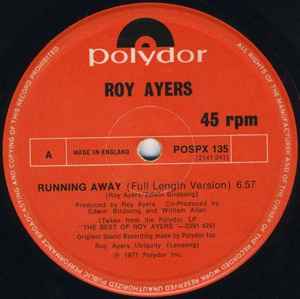 Roy Ayers Running Away / Can't You See Me Polydor 1979 - 12"