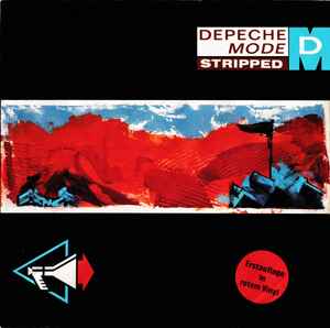 Depeche Mode Stripped Mute 1986 - 7" Red