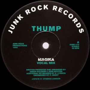 Thump Magika Junk Rock Records 1994 - 12"