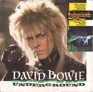 David Bowie Underground EMI America 1986 - 7"