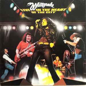 Whitesnake Live... In The Heart Of The City Mirage - Sunburst 1980 - LP