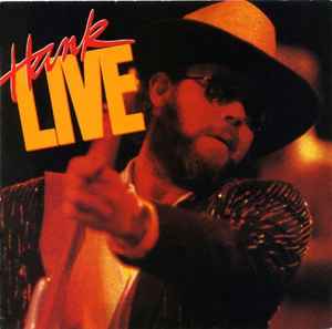 Hank Williams Jr. Hank Live Warner Bros. Records 1987 - LP