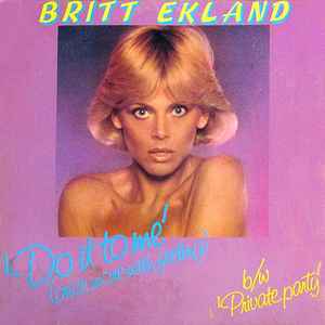 Britt Ekland Do It To Me (Once More With Feeling) (Long Version) Jet Records 1979 - 12" Gatefold
