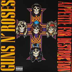 Guns N' Roses Appetite For Destruction Geffen Records - Uzi Suicide 2022 - LP