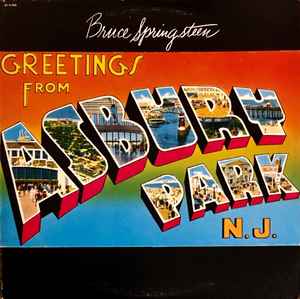 Bruce Springsteen Greetings From Asbury Park, N.J. Columbia 1973 - LP