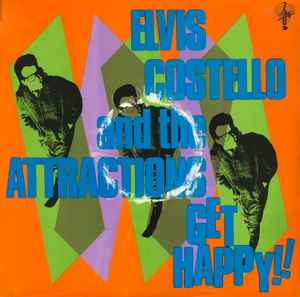 Elvis Costello & The Attractions Get Happy!! F-Beat 1980 - LP
