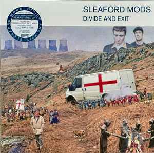 Sleaford Mods Divide And Exit Rough Trade - Extreme Eating Records 2024 - LP Red + 7" Flexi White