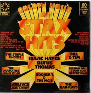 Various Golden Hour Of Stax Hits Golden Hour 1975 - LP