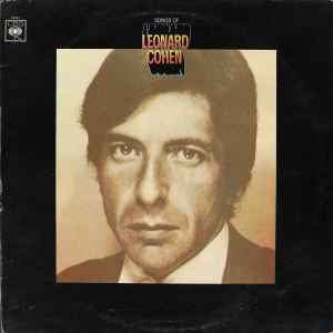 Leonard Cohen Songs Of Leonard Cohen CBS 1971 - LP