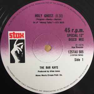 Bar-Kays Holy Ghost Stax 1978 - 12"