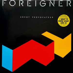 Foreigner Agent Provocateur Atlantic 1984 - LP Embossed
