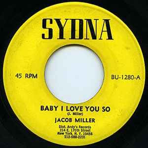 Jacob Miller / Rockers All Stars Baby I Love You So / Rockers Pride Sydna - 7"