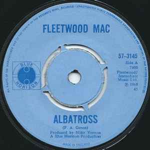 Fleetwood Mac Albatross Blue Horizon 1968 - 7"