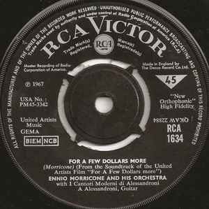 Ennio Morricone - For A Few Dollars More - RCA Victor - 7" - 1967