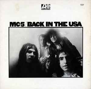 MC5 Back In The USA Atlantic 1977 - LP