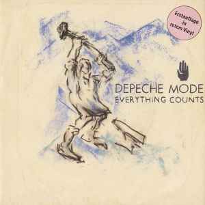 Depeche Mode Everything Counts Mute 1983 - 7" Red