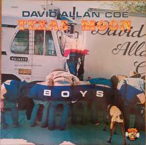 David Allan Coe Texas Moon Charly Records 1977 - LP