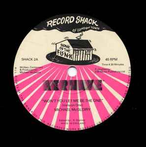 Michael McGloiry Won't You Let Me Be The One Record Shack Records 1981 - 7"