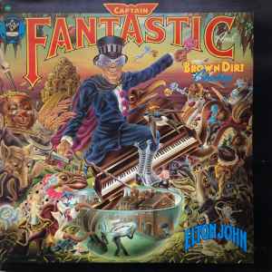 Elton John Captain Fantastic And The Brown Dirt Cowboy DJM Records 1975 - LP