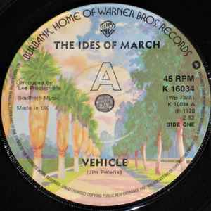 The Ides Of March Vehicle / Lead Me Home, Gently Warner Bros. Records 1974 - 7"