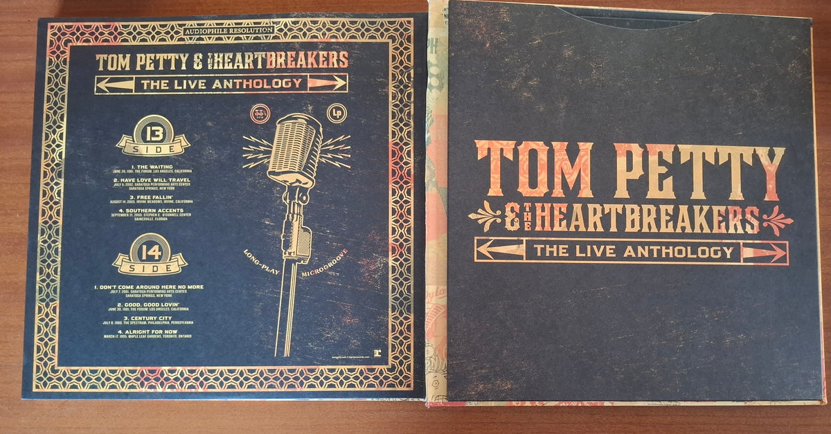 Tom Petty And The Heartbreakers The Live Anthology Reprise Records 2009 - 7xLP - Box