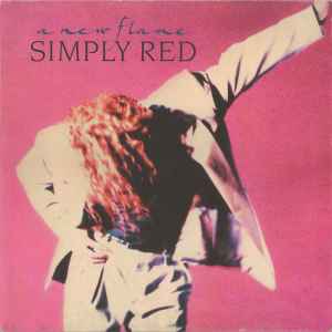 Simply Red - A New Flame LP, Album, RSA Elektra, Elektra, WEA, WEA WX 242, 244689-1 1989 Europe