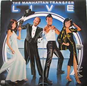 The Manhattan Transfer Live Atlantic 1978 - LP