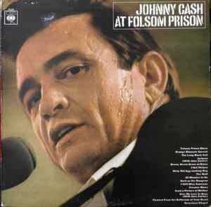 Johnny Cash At Folsom Prison CBS 1968 - LP