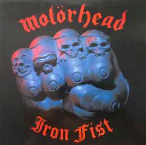 Motorhead Iron Fist Bronze 1982 - LP