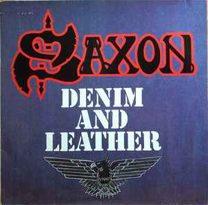 Saxon Denim And Leather Carrere 1981 - LP