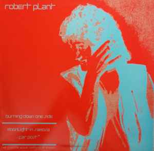 Robert Plant Burning Down One Side Swan Song 1982 - 12" Single