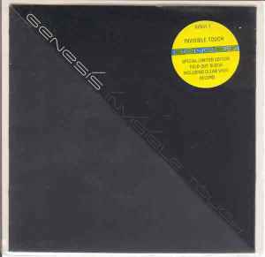Genesis Invisible Touch Virgin 1986 - 7" Clear