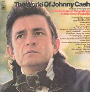 Johnny Cash The World Of Johnny Cash CBS 1970 - 2xLP