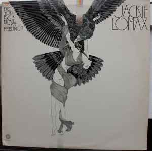 Jackie Lomax - Did You Ever Have That Feeling? LP, Album Capitol Records ST-11668 1977 US