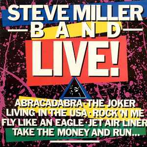 Steve Miller Band Live! Mercury 1983 - LP