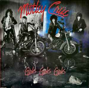 Motley Crue Girls, Girls, Girls Elektra 1987 - LP