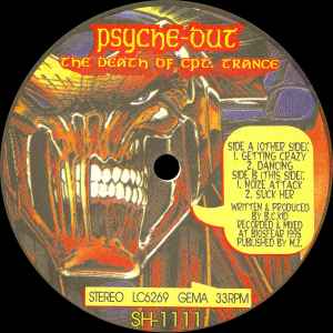 Psyche Out The Death Of Cpt. Trance Shockwave Recordings 1995 - 12"
