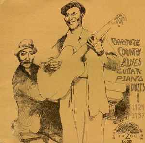Various Favorite Country Blues Guitar-Piano Duets (1929-1937) Yazoo - LP