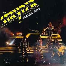 Stryper - Soldiers Under Command LP, Album Enigma (4) 2077-1 1985 Europe
