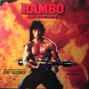 Jerry Goldsmith - Rambo: First Blood Part II (Original Motion Picture Soundtrack) LP, Album That's Entertainment Records TER 1104 1985 UK