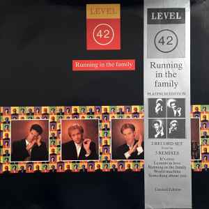 Level 42 Running In The Family (Platinum Edition) Polydor 1987 - 2xLP