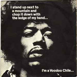 The Jimi Hendrix Experience Voodoo Chile Track Record 1970 - 7"