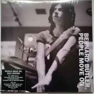 Bernard Butler People Move On 2022 – UK 2 x Vinyl, LP, Album, Limited Edition White 180g, Signed Print Demon Records – DEMREC943