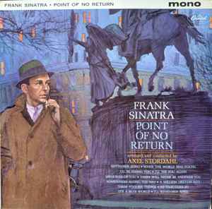 Frank Sinatra Point Of No Return 1962 – UK Vinyl, LP, Album, Mono Capitol Records – W 1676