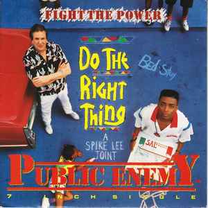 Public Enemy Fight The Power Motown 1989 - 7"