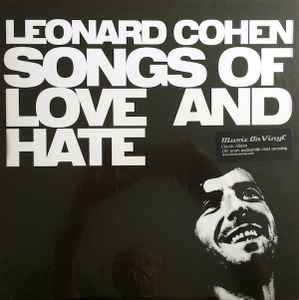 Leonard Cohen Songs Of Love And Hate Music On Vinyl - Columbia 2009 - LP 180