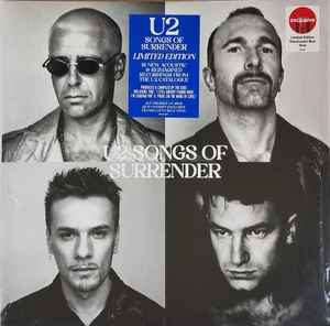 U2 Songs Of Surrender Island Records 2023 - 2xLP Blue